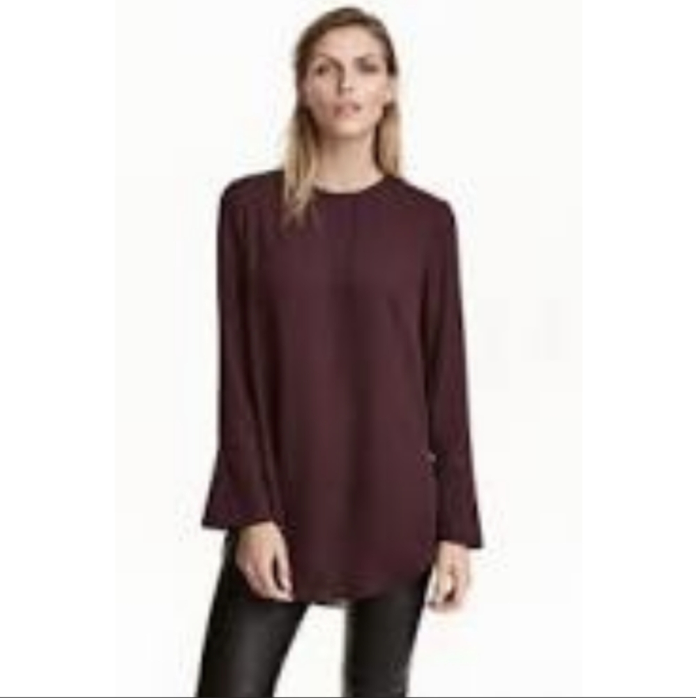 H&M Long-sleeved Blouse